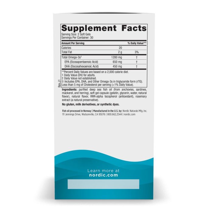 Nordic Naturals, Ultimate Omega, Lemon, 2,840 mg, 4 fl oz (119 ml) - Image 5
