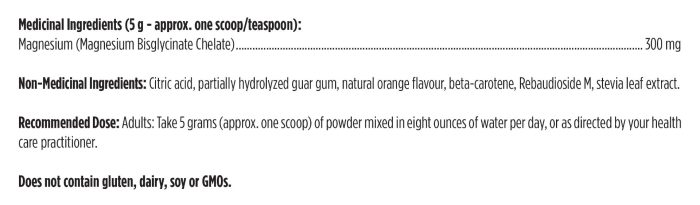 Magnesium Glycinate Powder 150g Designs for Health