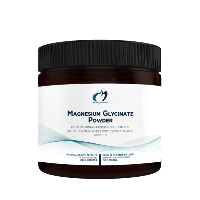 Magnesium Glycinate Powder 150g Designs for Health