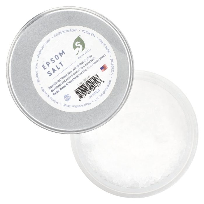 White Egret, Epsom Salt, 2 oz - Image 3