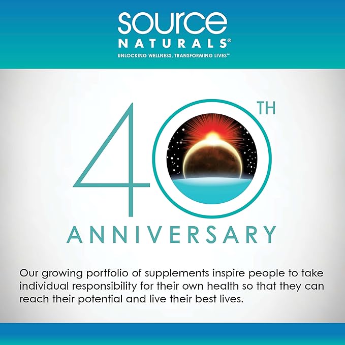 Source Naturals, MegaFolinic™, 800 mcg, 120 Tablets - Image 3