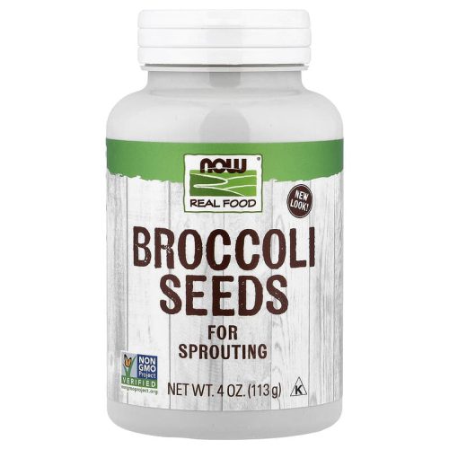 NOW Foods, Real Food, Broccoli Seeds, 4 oz (113 g)